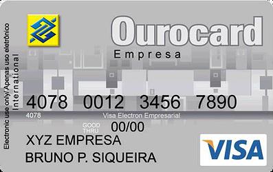 cartão Ourocard Visa