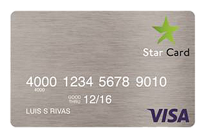 Cartão Premiação Visa Star Card